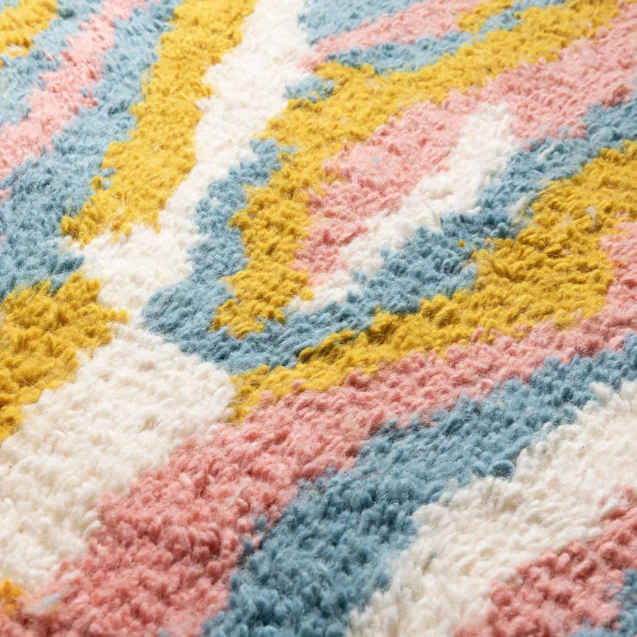 Moroccan Handmade Boujad rug, shag berber rug - 33bohemian