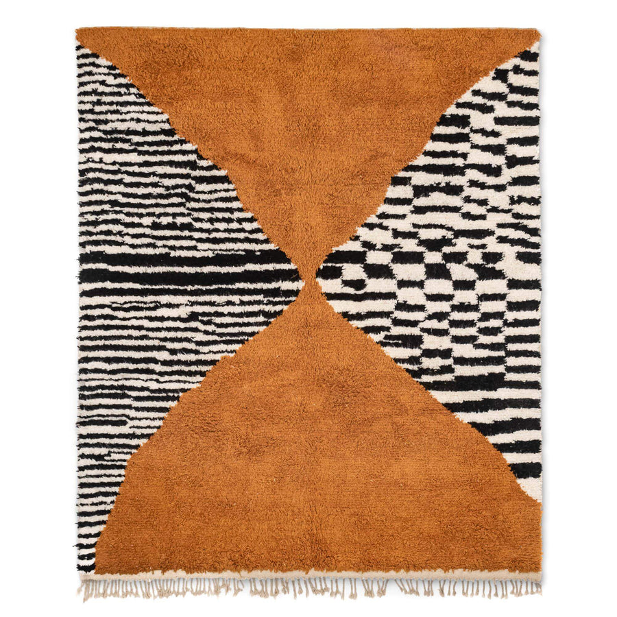 Moroccan Handmade Boujad rugs, moroccan shag rug - 33bohemian