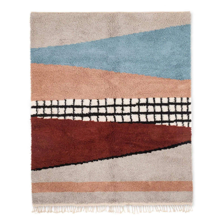 Boujad handmade rug, Moroccan berber rug - 33bohemian