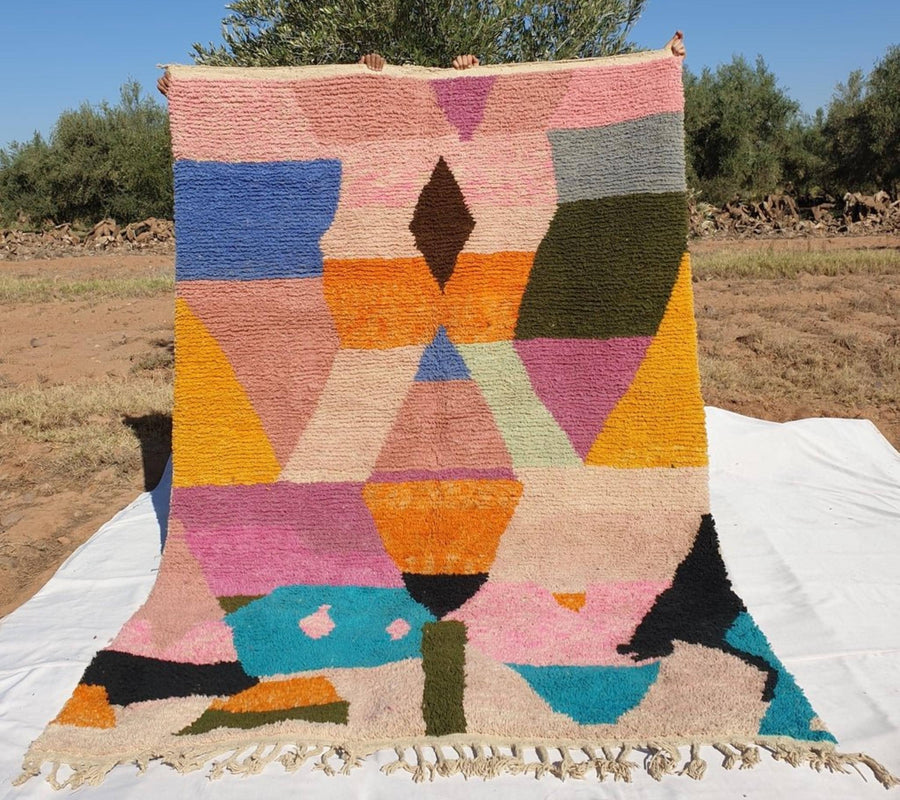 Custom Beni Ourain Rug: Handmade Moroccan Berber Rug