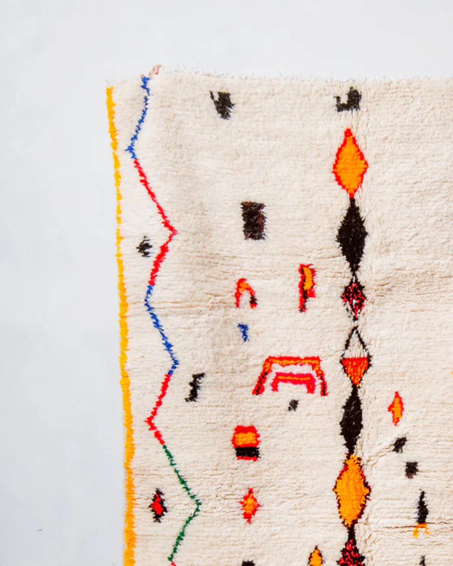 Handmade Beni Ourain Rug: Authentic Moroccan Rug, Custom Sizes